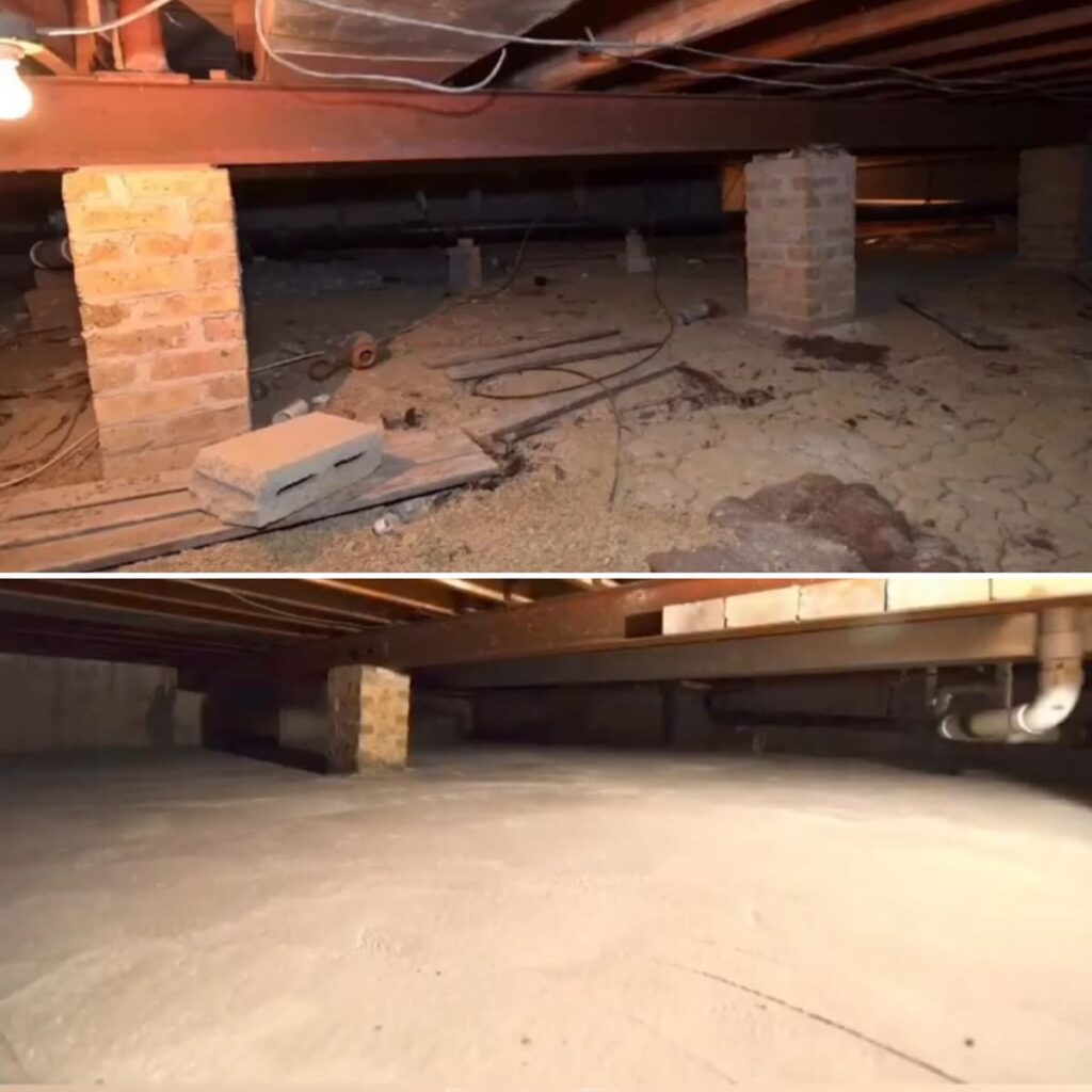 accu dry basement waterproofing results 2 image block
