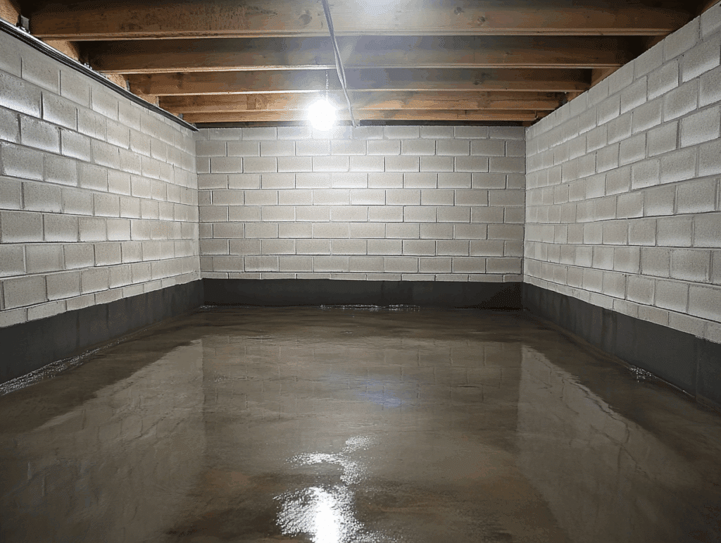 Which Waterproofing Method Works Best for Cinder Block Foundations in  Westmont - Accu-Dry, image size:1024x771