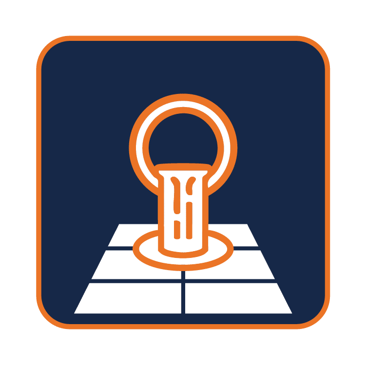 Drain Tile Systems Icon in brand colors